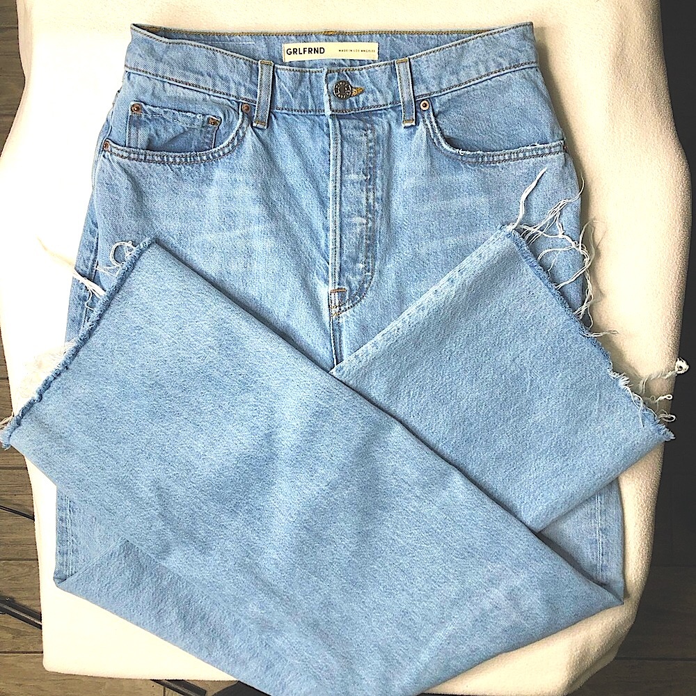 GRLFRND Premium Denim ‘Brooklyn High Rise Straight’ Jeans Women’s Size (27) - Picture 5 of 11